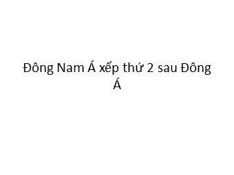 Bài giảng Địa lí Lớp 11 - Bài 11: Khu vực Đông Nam Á - Tiết 1: Tự nhiên, dân cư và xã hội (Chuẩn kiến thức)