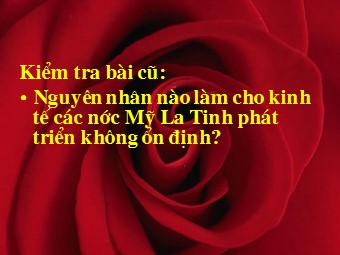 Bài giảng Địa lí Lớp 11 - Bài 5: Một số vấn đề của châu lục và khu vực - Tiết 3: Một số vấn đề của khu vực Tây Nam Á và Trung Á