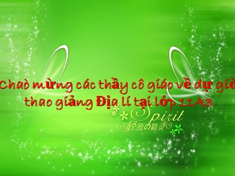 Bài giảng Địa lí Lớp 11 - Bài 6: Hợp chủng quốc Hoa Kì - Tiết 1: Tự nhiên và dân cư (Bản đẹp)