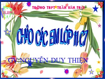 Bài giảng Địa lí Lớp 11 - Bài 6: Hợp chủng quốc Hoa Kì - Tiết 1: Tự nhiên và dân cư - Nguyễn Duy Thiện