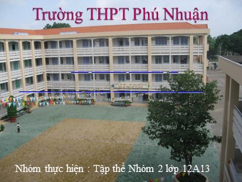 Bài giảng Địa lí Lớp 12 - Bài 15: Bảo vệ môi trường và phòng chống thiên tai - Trường THPT Phú Nhuận