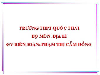 Bài giảng Địa lí Lớp 12 - Bài 16: Đặc điểm dân số và phân bố dân cư nước ta