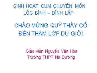Bài giảng Địa lí Lớp 12 - Bài 18: Đô thị hóa - Nguyễn Văn Hòa