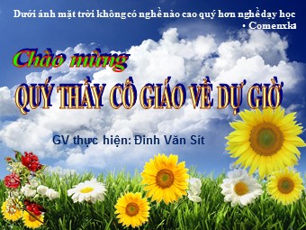 Bài giảng Địa lí Lớp 12 - Bài 33: Vấn đề chuyển dịch cơ cấu kinh tế theo ngành ở đồng bằng Sông Hồng - Đinh Văn Sít