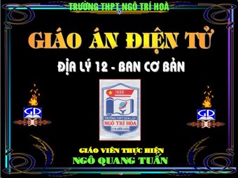Bài giảng Địa lí Lớp 12 - Bài 6, Phần 1: Đất nước nhiều đồi núi - Trường THPT Ngô Trí Hòa