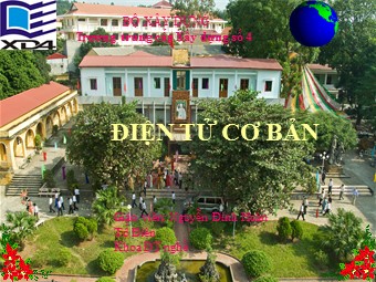 Bài giảng Điện tử cơ bản - Bài 1: Điện trở - Nguyễn Đình Huấn