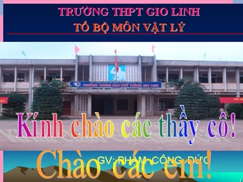 Bài giảng điện tử Vật lí Lớp 12 - Bài 24: Tán sắc ánh sáng (Chuẩn kiến thức)
