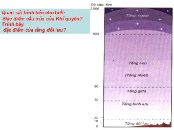 Bài giảng môn Địa lí Lớp 10 - Bài 12: Sự phân bố khí áp. Một số loại gió chính