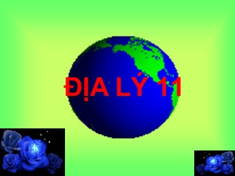 Bài giảng môn Địa lí Lớp 11 - Bài 6: Hợp chủng quốc Hoa Kì - Tiết 1: Tự nhiên và dân cư