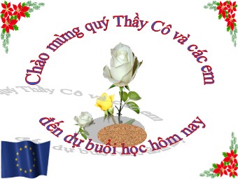 Bài giảng môn Địa lí Lớp 11 - Bài 7: Liên minh châu Âu EU - Tiết 1: EU. Liên minh khu vực lớn nhất thế giới (Bản đẹp)