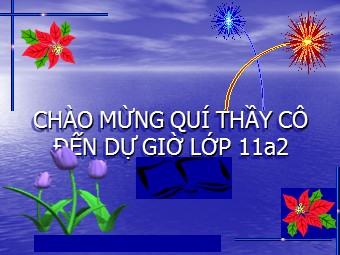 Bài giảng môn Vật lí Khối 11 - Bài 27: Phản xạ toàn phần (Chuẩn kiến thức)