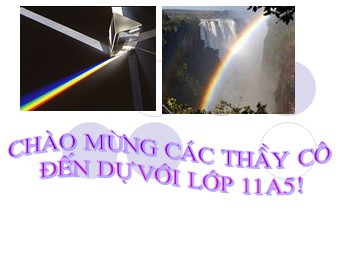 Bài giảng môn Vật lí Khối 11 - Bài 28: Lăng kính