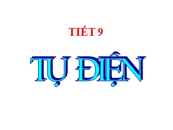 Bài giảng môn Vật lí Lớp 11 - Bài 6: Tụ điện (Bản đẹp)
