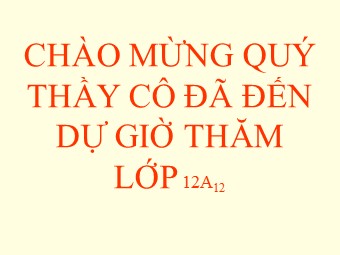 Bài giảng môn Vật lí Lớp 12 - Bài 14: Mạch có R, L, C mắc nối tiếp (Bản hay)