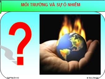 Bài giảng Tổng quan tự nhiên ở Việt Nam