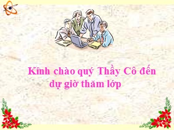 Bài giảng Vận dụng kiến thức môn Toán vào giảng dạy bài Tổng hợp hai dao động điều hoà cùng phương, cùng tần số
