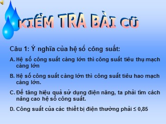 Bài giảng Vật lí Khối 12 - Bài 17: Máy phát điện xoay chiều (Bản mới)