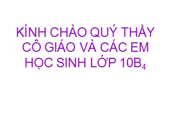 Bài giảng Vật lí Lớp 10 - Bài 5: Chuyển động tròn đều