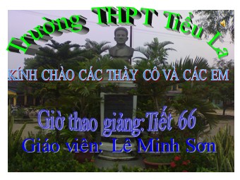 Bài giảng Vật lí Lớp 11 - Bài 26: Khúc xạ ánh sáng - Lê Minh Sơn