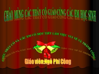 Bài giảng Vật lí Lớp 11 - Bài 27: Phản xạ toàn phần - Ngô Phi Công