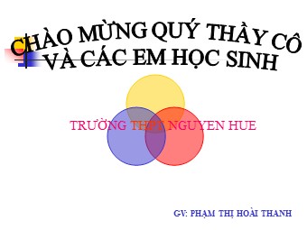 Bài giảng Vật lí Lớp 11 - Bài 27: Phản xạ toàn phần - Phạm Thị Hoài Thanh