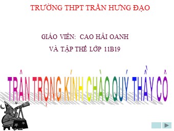 Bài giảng Vật lí Lớp 11 - Bài 28: Lăng kính - Cao Hải Oanh