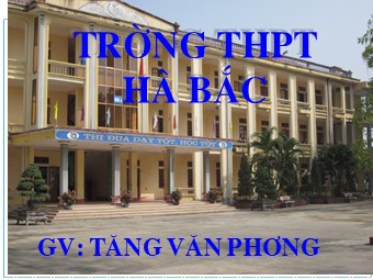 Bài giảng Vật lí Lớp 11 - Bài 28: Lăng kính - Tăng Văn Phương