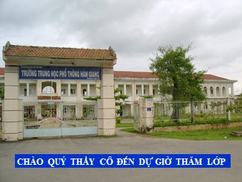 Bài giảng Vật lí Lớp 11 - Bài 28: Lăng kính - Trường THPT Hàm Giang