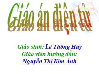 Bài giảng Vật lí Lớp 11 - Bài 29: Thấu kính mỏng - Lê Thông Huy