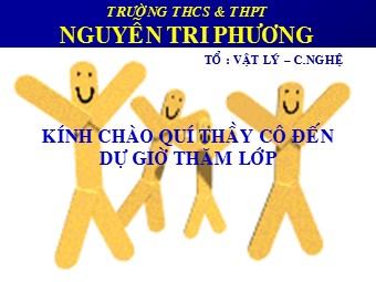 Bài giảng Vật lí Lớp 11 - Bài 29: Thấu kính mỏng - Trường THPT Nguyễn Tri Phương