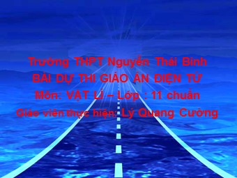 Bài giảng Vật lí Lớp 11 - Bài 31: Mắt - Lý Quang Cường