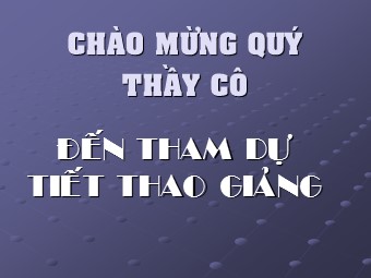 Bài giảng Vật lí Lớp 11 - Bài 33: Kính hiển vi (Chuẩn kiến thức)