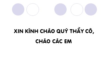 Bài giảng Vật lí Lớp 11 - Bài 6: Tụ điện - Nguyễn Ngọc Giao