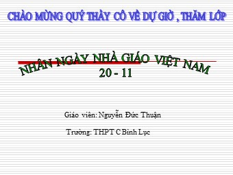 Bài giảng Vật lí Lớp 12 - Bài 12: Đại cương về dòng điện xoay chiều (Bản chuẩn kiến thức)