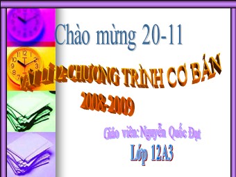 Bài giảng Vật lí Lớp 12 - Bài 14: Mạch có R, L, C mắc nối tiếp - Nguyễn Quốc Đạt