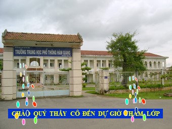 Bài giảng Vật lí Lớp 12 - Bài 16: Truyền tải điện năng. Máy biến áp - Trường THPT Hàm Giang