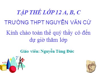 Bài giảng Vật lí Lớp 12 - Bài 33: Mẫu nguyên tử Bo - Nguyễn Tùng Đức