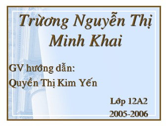 Bài giảng Vật lí Lớp 12 - Bài 38: Phản ứng phân hạch - Trường THPT Nguyễn Thị Minh Khai