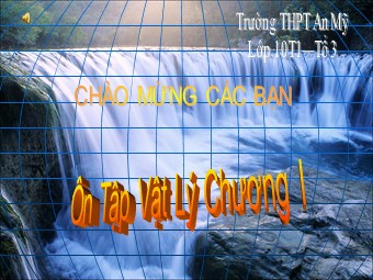 Bài giảng Vật lí Lớp 12 - Ôn tập chương 1 - Trường THPT An Mỹ