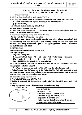 Chuyên đề bồi dưỡng học sinh giỏi môn Địa lí Lớp 12 - Phan Vũ Phúc