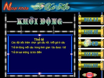 Ngoại khóa tổ Xã hội