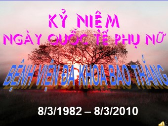Tài liệu Lịch sử ngày 8 tháng 3