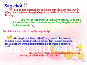 Tài liệu Sao chổi