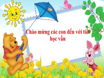 Bài giảng Tiếng Việt 1 - Bài 100: Oi, ây