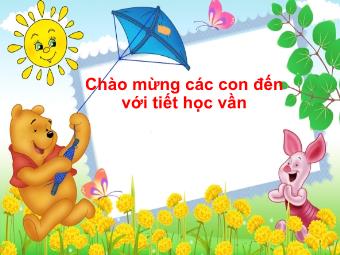 Bài giảng Tiếng Việt 1 - Bài: Chuột con đáng yêu