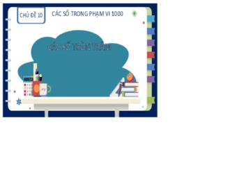 Bài giảng Toán 2 - Chủ đề 10: Các số trong phạm vi 1000 - Bài: Các số tròn trăm