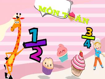 Bài giảng Toán 4 - Bài 53: Khái niệm phân số