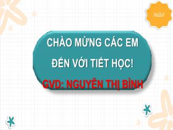 Bài giảng Toán 6 - Bài: Trung điểm của đoạn thẳng