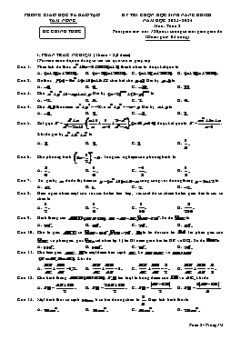 Đề thi chọn học sinh năng khiếu Toán 8 - Năm học 2023-2024 - PGD Tam Nông (Có đáp án)