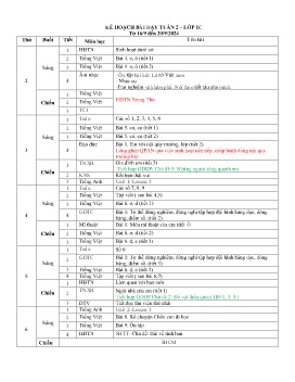 Giáo án các môn Lớp 1 - Tuần 2 - Năm học 2024-2025 - Nguyễn Thị Duyên